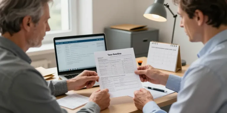 taxe foncière non reçue