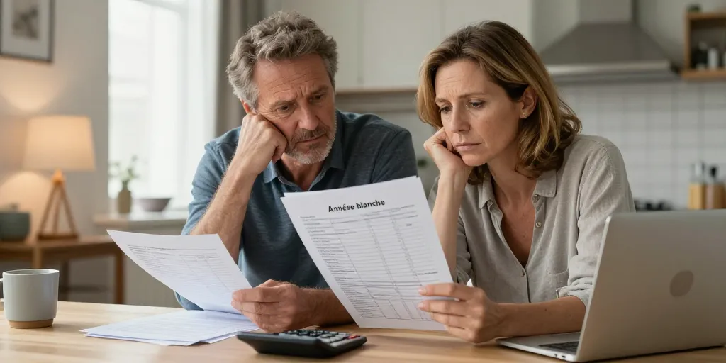 Année blanche : la définition et l’impact concret sur votre budget ?