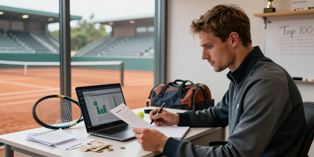 salaire tennisman professionnel